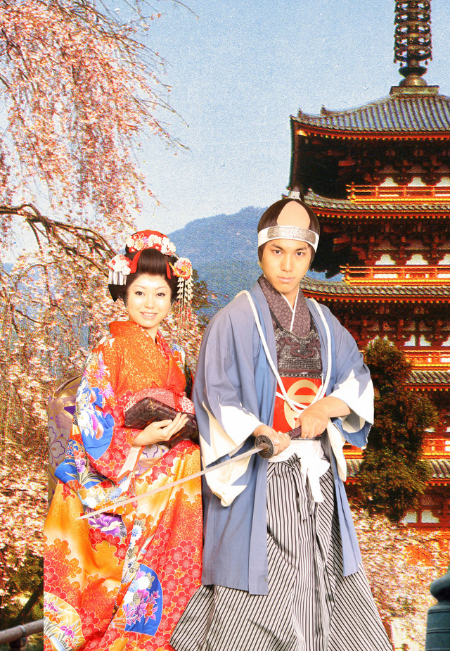 なりきり写真体験撮影イメージ