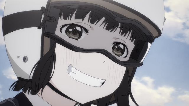 『スーパーカブ』第3話先行カット（C）Tone Koken,hiro/ベアモータース