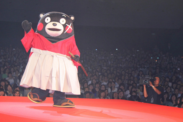 くまモン（剣心ver.）／『るろうに剣心 京都大火編』完成披露試写会