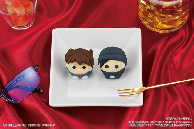 「食べマス 名探偵コナン2021 江戸川コナン」／「食べマス 名探偵コナン2021 赤井秀一」各278円(税込)(C)青山剛昌／小学館・読売テレビ・TMS 1996