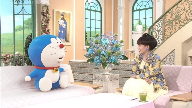 3DCGドラえもんが「徹子の部屋」のゲスト　映画の魅力を黒柳さんにアピール