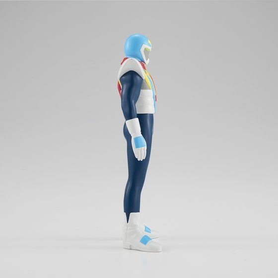 仮面ヤイバーソフビ・探偵団バッジ3,000円（税込）（C）青山剛昌／小学館・読売テレビ・TMS 1996