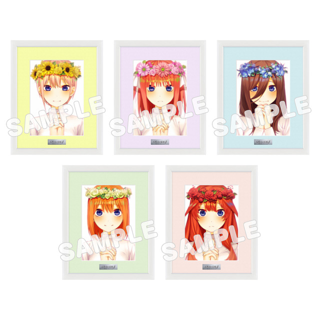 A5キャラファイングラフ（ED ver.）6,600円（C）春場ねぎ・講談社／「五等分の花嫁∬」製作委員会