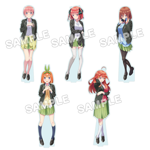 描き下ろしアクリルフィギュアM（告白）1,980円（C）春場ねぎ・講談社／「五等分の花嫁∬」製作委員会