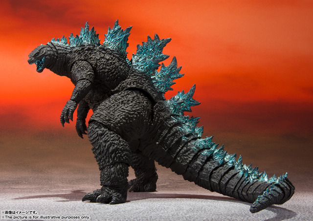 「S.H.MonsterArts GODZILLA FROM GODZILLA VS. KONG(2021)」（C） 2021 Legendary. All Rights Reserved. TM & （C） TOHO CO., LTD. MONSTERVERSE TM & （C） Legendary