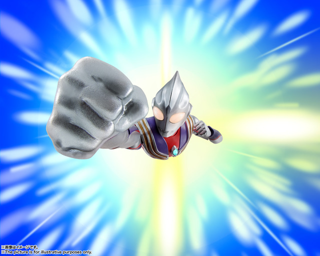 「S.H.Figuarts（真骨彫製法）ウルトラマンティガ マルチタイプ」（C）円谷プロ