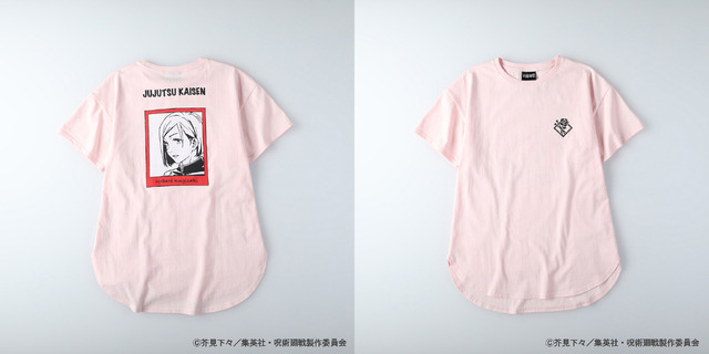 ＜WEB限定　WOMENSプリントTシャツ＞3,300円（税込）（C）芥見下々／集英社 ・ 呪術廻戦製作委員会