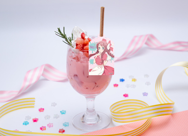 「ゾンビランドサガ リベンジ カフェ」方言女子のいちごミルク（C）ゾンビランドサガ リベンジ製作委員会