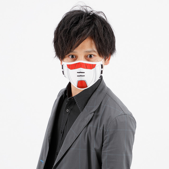 「CHARA-MASK MESH　機動戦士ガンダム　地球連邦軍ver.／ジオン公国軍ver.」各1,650円（税込／送料・手数料別途）（C）創通・サンライズ