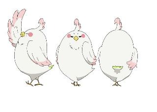 鳥(c)京都アニメーション／うさぎ山商店街