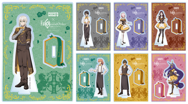 アクリルスタンドパネル／「ココス×劇場版 Fate/Grand Order -神聖円卓領域キャメロット- 最果ての美食物語キャンペーン」（C）TYPE-MOON / FGO6 ANIME PROJECT