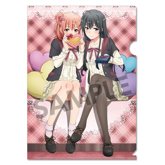 「やはり俺の青春ラブコメはまちがっている。完 第二回 総武高校奉仕部模擬店」クリアファイルセット（C）渡 航、小学館／やはりこの製作委員会はまちがっている。続（C）渡 航、小学館／やはりこの製作委員会はまちがっている。完