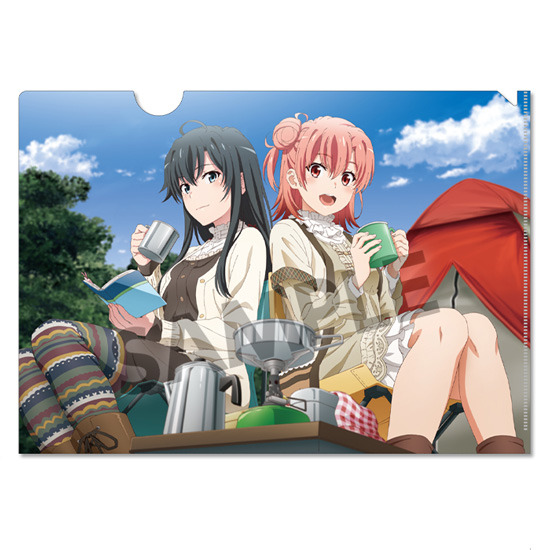 「やはり俺の青春ラブコメはまちがっている。完 第二回 総武高校奉仕部模擬店」クリアファイルセット（C）渡 航、小学館／やはりこの製作委員会はまちがっている。続（C）渡 航、小学館／やはりこの製作委員会はまちがっている。完