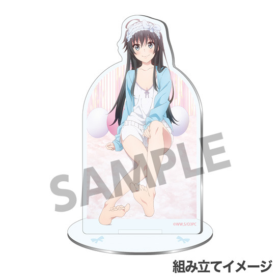 「やはり俺の青春ラブコメはまちがっている。完 第二回 総武高校奉仕部模擬店」描き下ろしアクリルフィギュア（C）渡 航、小学館／やはりこの製作委員会はまちがっている。続（C）渡 航、小学館／やはりこの製作委員会はまちがっている。完