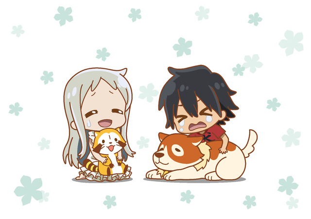 「あの日見た洗熊の名前を僕達はまだ知らない。」（C）ANOHANA PROJECT（C）NIPPON ANIMATION CO.,LTD.