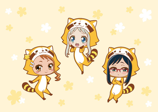 「あの日見た洗熊の名前を僕達はまだ知らない。」（C）ANOHANA PROJECT（C）NIPPON ANIMATION CO.,LTD.