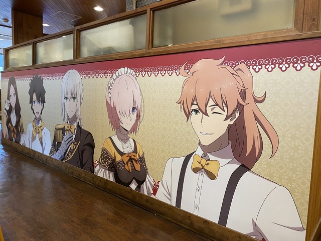 「ココス×劇場版 Fate/Grand Order -神聖円卓領域キャメロット- 最果ての美食物語キャンペーン」ココス中野店（C）TYPE-MOON / FGO6 ANIME PROJECT