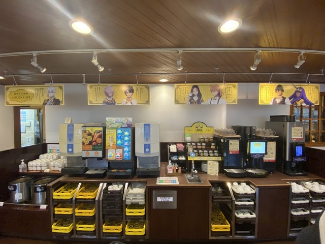 「ココス×劇場版 Fate/Grand Order -神聖円卓領域キャメロット- 最果ての美食物語キャンペーン」ココス中野店（C）TYPE-MOON / FGO6 ANIME PROJECT