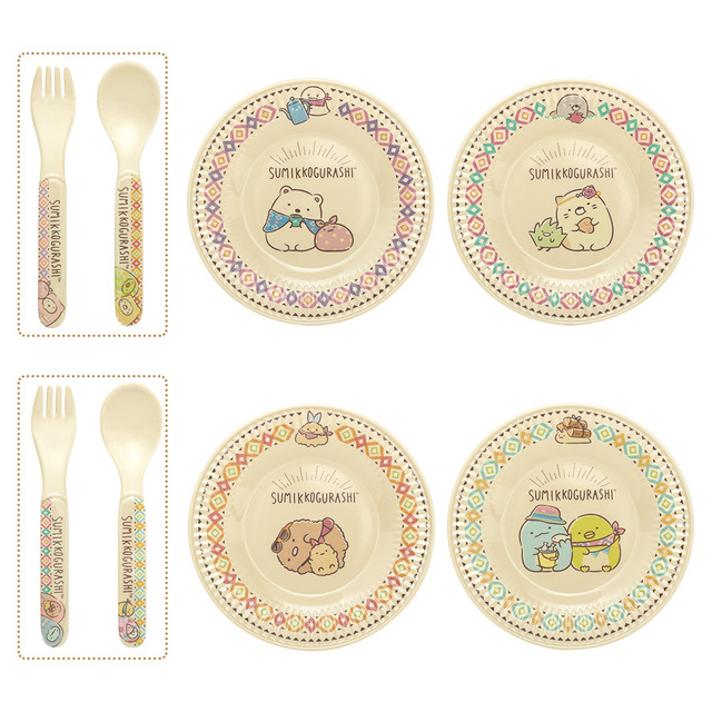 F賞：選べるメラミン食器・ 1回650円（税込）（C）2021 San-X Co., Ltd. All Rights Reserved.