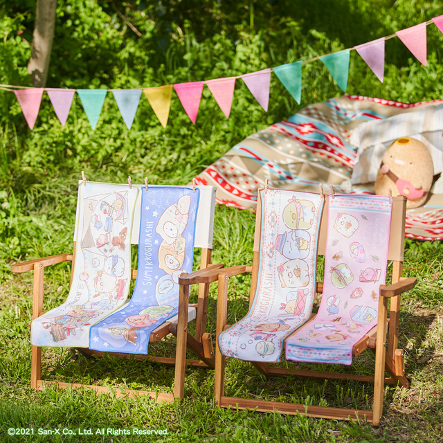 G賞：クールマフラータオル（イメージ）・ 1回650円（税込）（C）2021 San-X Co., Ltd. All Rights Reserved.