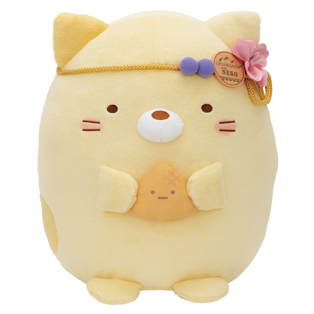 C賞：ねこキャンプぬいぐるみ・ 1回650円（税込）（C）2021 San-X Co., Ltd. All Rights Reserved.