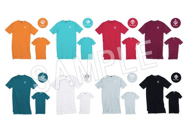 「TVアニメ『呪術廻戦』ワンマイルウェア ワンピースタイプ（全8種）」各7,700円（税込）（C）芥見下々／集英社・呪術廻戦製作委員会