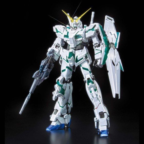 「MG 1/100 ユニコーンガンダム（レッド／グリーン　TWIN FRAME EDITION）チタニウムフィニッシュ」13,200円（税込）（C）創通・サンライズ