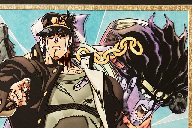 「伽羅切絵　TVアニメ『ジョジョの奇妙な冒険』スターダストクルセイダース（空条承太郎）」3,900円（税込）（C）荒木飛呂彦&LUCKY LAND COMMUNICATIONS／集英社・ジョジョの奇妙な冒険SC製作委員会　（C）LUCKY LAND COMMUNICATIONS／集英社・ジョジョの奇妙な冒険DU製作委員会