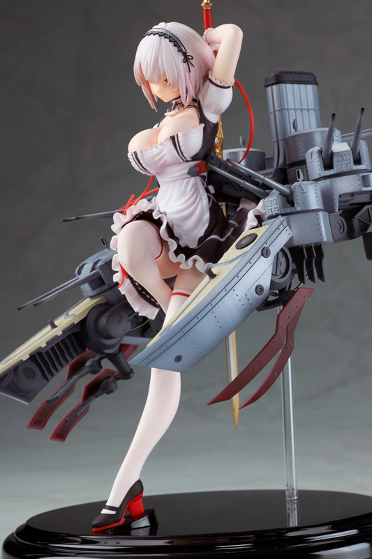 「アズールレーン シリアス 1/8スケール 完成品フィギュア」25,850円(税込)（C） 2017 Manjuu Co.，Ltd. ＆ Yongshi Co.，Ltd. All Rights Reserved.（C） 2017 Yostar， Inc. All Rights Reserved.