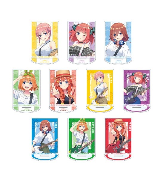 「五等分の花嫁∬ POP UP SHOP in TOWER RECORDS」グッズ（C）春場ねぎ・講談社／「五等分の花嫁∬」製作委員会（R）KODANSHA