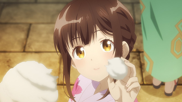 『ひげを剃る。そして女子高生を拾う。』第8話「夏祭り」先行カット（C）しめさば・KADOKAWA／『ひげひろ』製作委員会