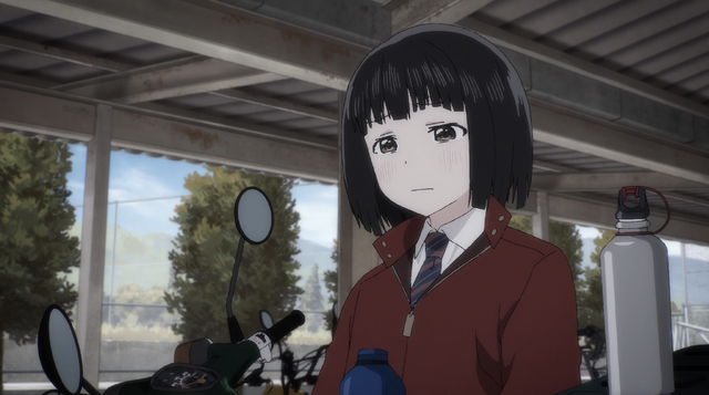 「スーパーカブ」第8話先行カット（C）Tone Koken,hiro/ベアモータース