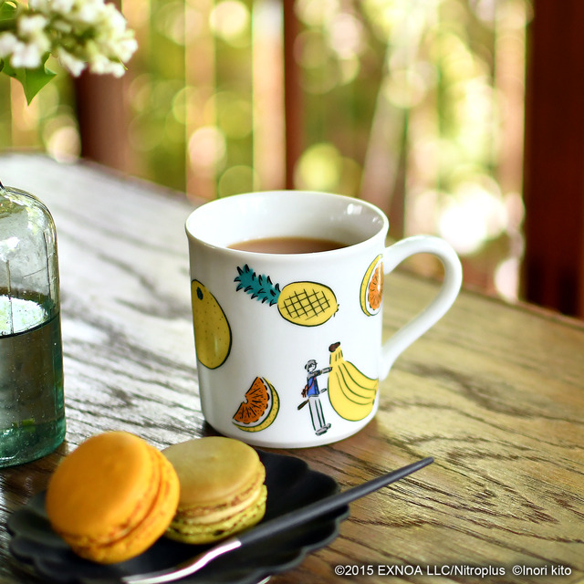 マグカップ 堀川国広・山姥切国広・山伏国広 3,520円(税込)(C)2015 EXNOA LLC/Nitroplus