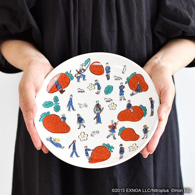 七寸皿 粟田口 6,930円(税込)(C)2015 EXNOA LLC/Nitroplus