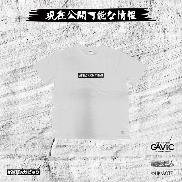 ボックスロゴTシャツ 進撃の巨人（C）諫山創・講談社／「進撃の巨人」The Final Season製作委員会