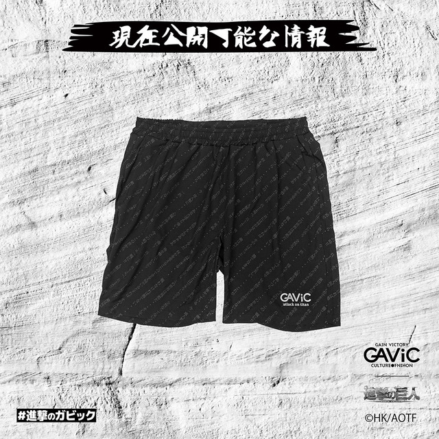 トレーニングショートパンツ 進撃の巨人（C）諫山創・講談社／「進撃の巨人」The Final Season製作委員会