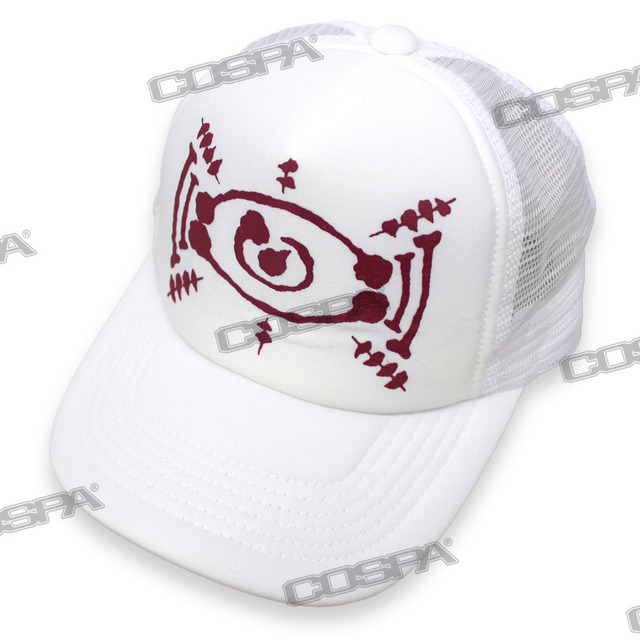 「愈史郎の血鬼術の札 メッシュキャップ」2,200円（税込）（C）吾峠呼世晴／集英社・アニプレックス・ufotable