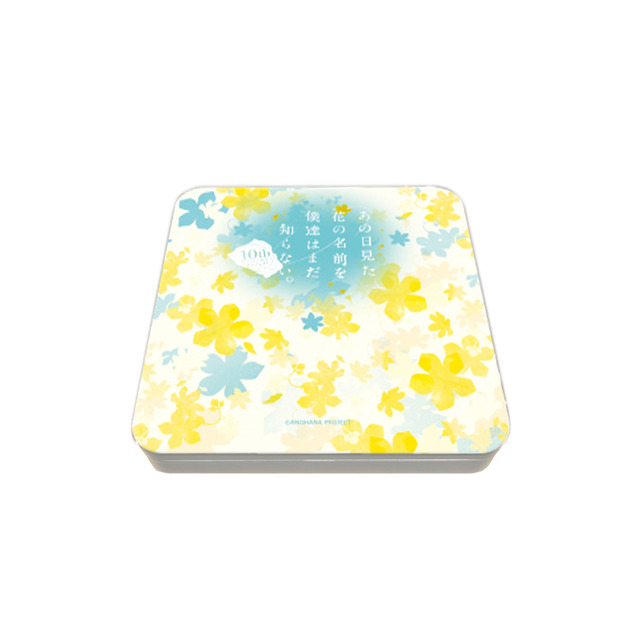 Tin+ (ティンプラス) あの日見た花の名前を僕達はまだ知らない。 (缶+ハンドタオル)(C)ANOHANA PROJECT