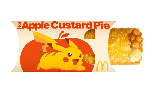 「スイーツトリオ フルーチュウ」ホットアップルカスタードパイ（C）Nintendo･CR・GF・TX・SP・JK（C）Pokémon