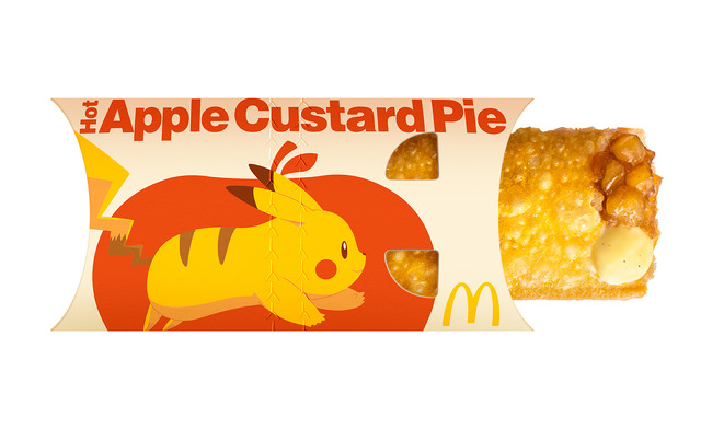 「スイーツトリオ フルーチュウ」ホットアップルカスタードパイ（C）Nintendo･CR・GF・TX・SP・JK（C）Pokémon