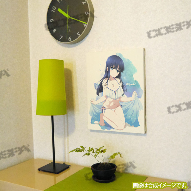 司波深雪 F6キャンバスアート（C）2019 佐島 勤/KADOKAWA/魔法科高校2製作委員会