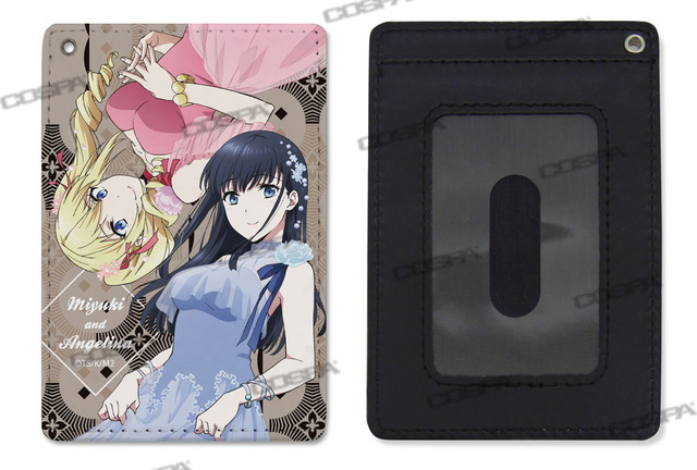 深雪＆リーナ フルカラーパスケース（C）2019 佐島 勤/KADOKAWA/魔法科高校2製作委員会