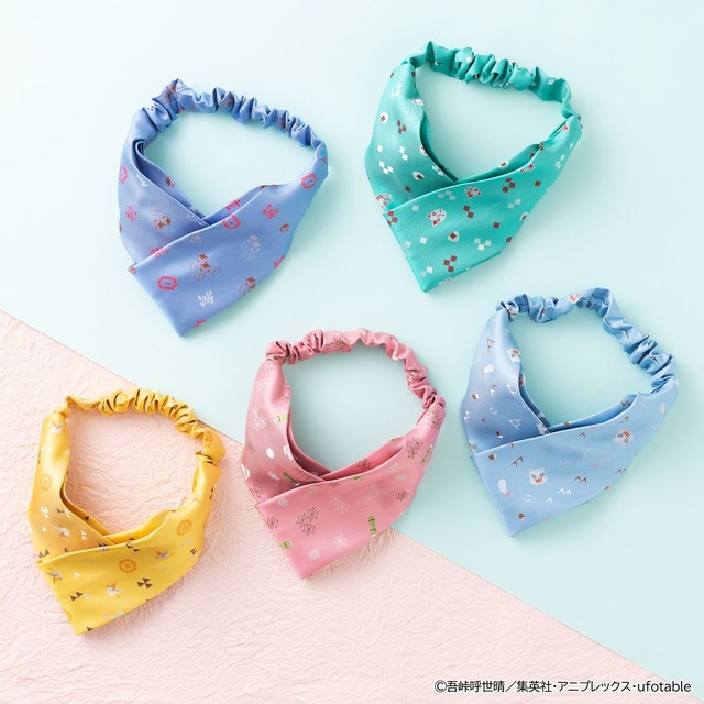 ジャカードヘアバンド／価格：各1,980円（税込）（C）吾峠呼世晴／集英社・アニプレックス・ufotable