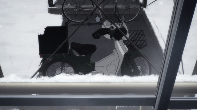 『スーパーカブ』第10話先行カット（C）Tone Koken,hiro/ベアモータース