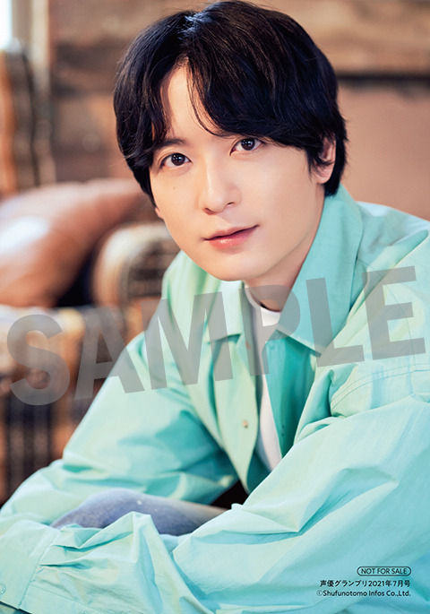 ＜アニメイト購入特典＞梅原裕一郎ブロマイドA（キラキラ梅ちゃん）