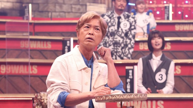 古谷徹／『超逆境クイズバトル！！99人の壁アニソン＆ヒット曲…音楽業界のプロ99人をやっつけろSP』（C）フジテレビ