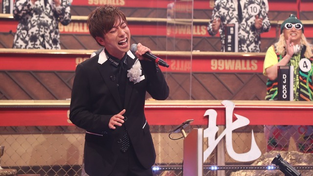 A.B.C-Zの河合郁人／『超逆境クイズバトル！！99人の壁アニソン＆ヒット曲…音楽業界のプロ99人をやっつけろSP』（C）フジテレビ