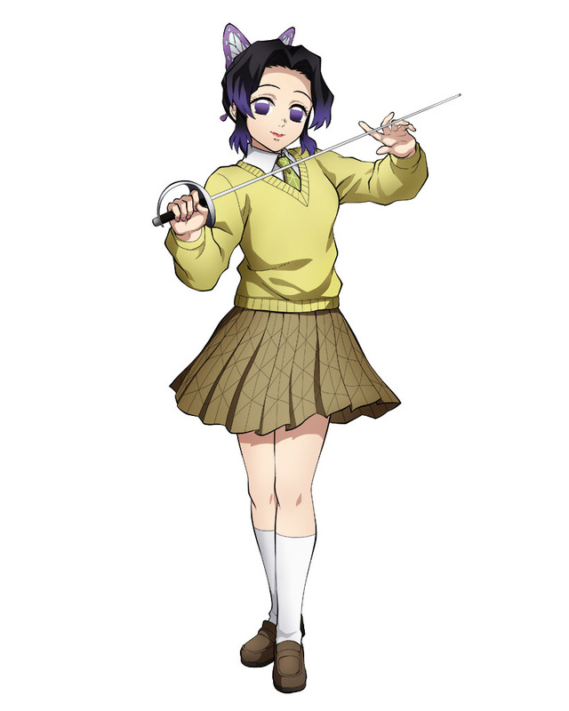 『鬼滅の刃 ヒノカミ血風譚』キメツ学園・胡蝶しのぶ（C）吾峠呼世晴／集英社・アニプレックス・ufotable（C）「鬼滅の刃 ヒノカミ血風譚」製作委員会