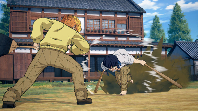 『鬼滅の刃 ヒノカミ血風譚』ゲーム内スクリーンショット（C）吾峠呼世晴／集英社・アニプレックス・ufotable（C）「鬼滅の刃 ヒノカミ血風譚」製作委員会