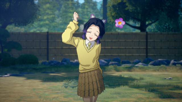 『鬼滅の刃 ヒノカミ血風譚』ゲーム内スクリーンショット（C）吾峠呼世晴／集英社・アニプレックス・ufotable（C）「鬼滅の刃 ヒノカミ血風譚」製作委員会